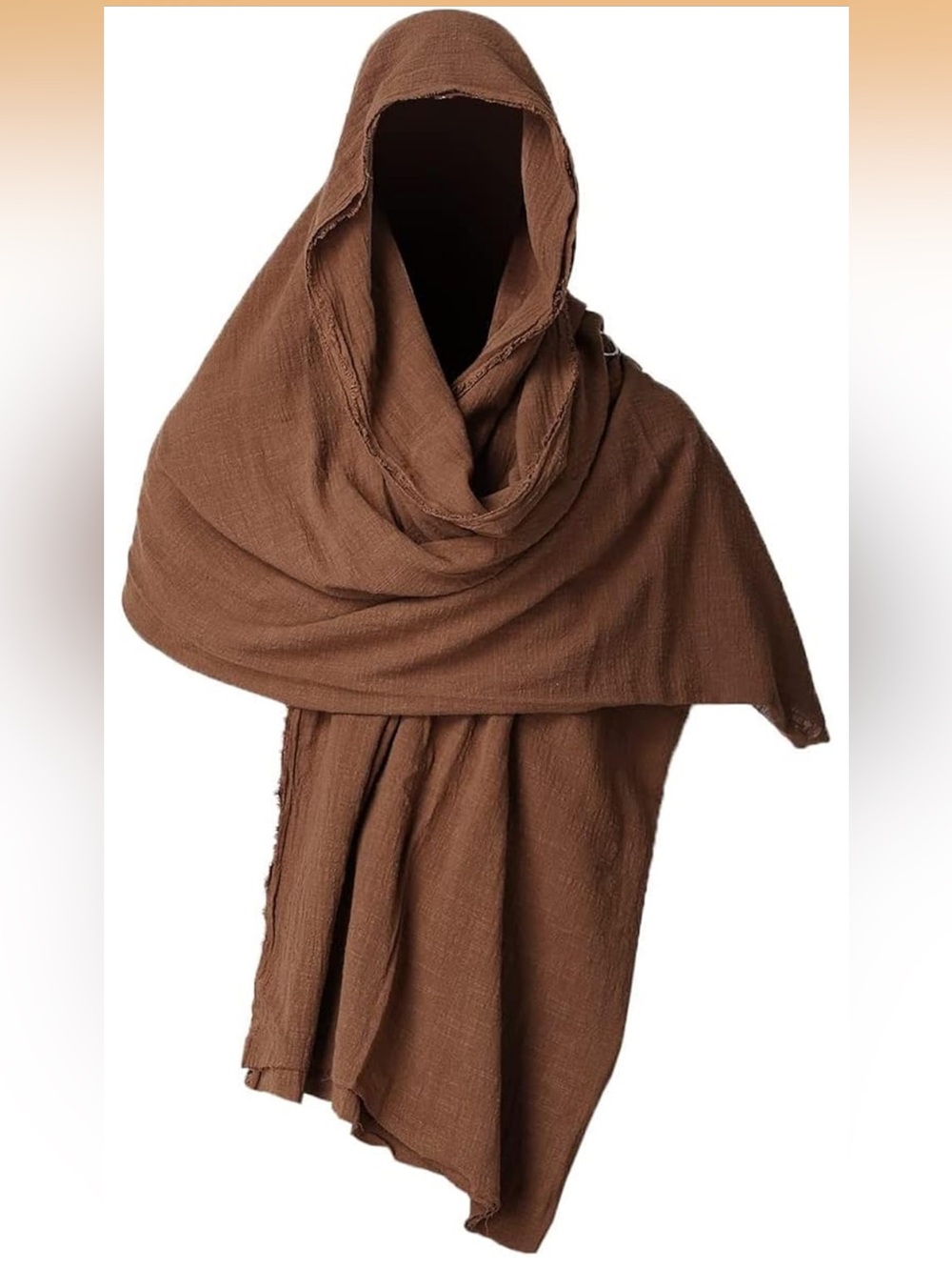 GRACEART Post Apocalyptic Shawl Scarf Shaman Cowl Medieval Costume Sash